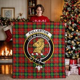 Fullerton Tartan Crest Quilt