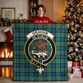 Graham of Menteith Ancient Tartan Crest Quilt