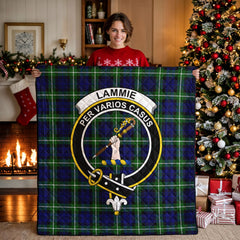Lammie Tartan Crest Quilt