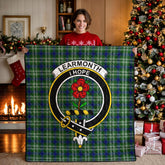 Learmonth Tartan Crest Quilt