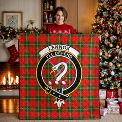 Lennox Tartan Crest Quilt