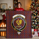 Lyle Tartan Crest Quilt