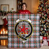 MacDuff Dress Ancient Tartan Crest Quilt