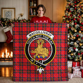 MacGillivray Modern Tartan Crest Quilt