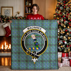 MacInnes Ancient Tartan Crest Quilt