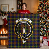 McClellan Modern Tartan Crest Quilt