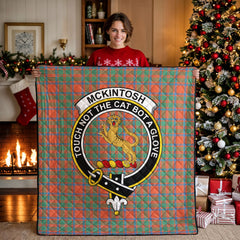 McKintosh Ancient Tartan Crest Quilt