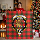 McPhee Tartan Crest Quilt