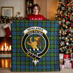 Newlands Tartan Crest Quilt