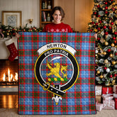 Newton Tartan Crest Quilt