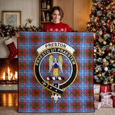 Preston Tartan Crest Quilt