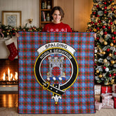 Spalding Tartan Crest Quilt