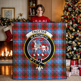 Trotter Tartan Crest Quilt