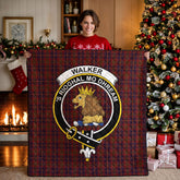 Walker Tartan Crest Quilt