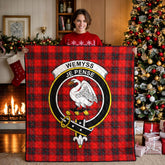 Wemyss Modern Tartan Crest Quilt