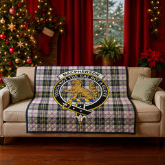 MacPherson Dress Ancient Tartan Crest Quilt