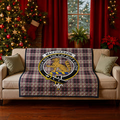 MacPherson Hunting Ancient Tartan Crest Quilt