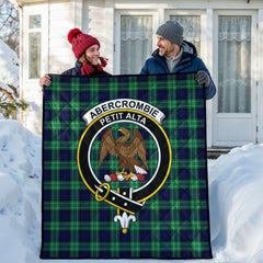 Abercrombie Tartan Crest Quilt