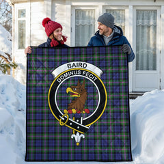 Baird Modern Tartan Crest Quilt