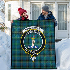 Kirkpatrick Ancient Tartan Crest Quilt