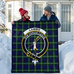 Lammie Tartan Crest Quilt