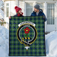Learmonth Tartan Crest Quilt