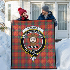 MacNab Ancient Tartan Crest Quilt
