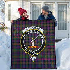 McBrayne Tartan Crest Quilt