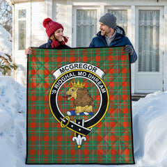 McGregor Ancient Tartan Crest Quilt