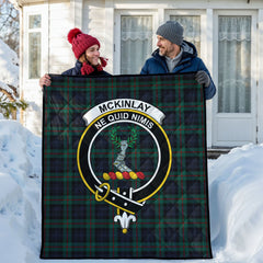 McKinlay Modern Tartan Crest Quilt