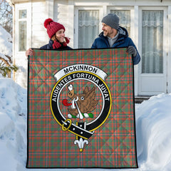 McKinnon Ancient Tartan Crest Quilt