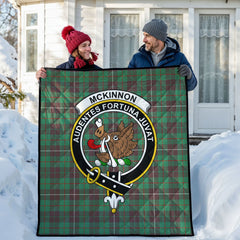 McKinnon Hunting Ancient Tartan Crest Quilt
