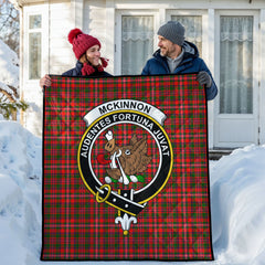 McKinnon Modern Tartan Crest Quilt