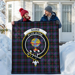 Nairn Tartan Crest Quilt