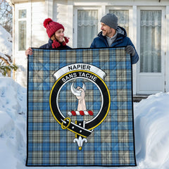 Napier Ancient Tartan Crest Quilt