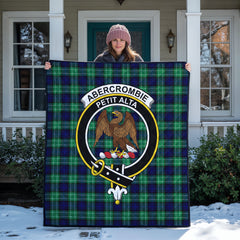 Abercrombie Tartan Crest Quilt