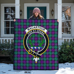 MacArthur - Milton Tartan Crest Quilt