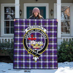MacDonald Dress Modern Tartan Crest Quilt
