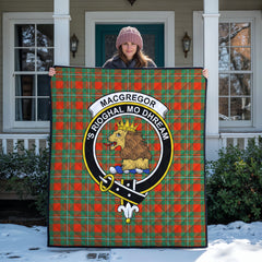 MacGregor Ancient Tartan Crest Quilt