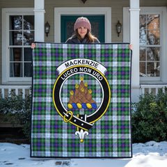 MacKenzie Dress Modern Tartan Crest Quilt