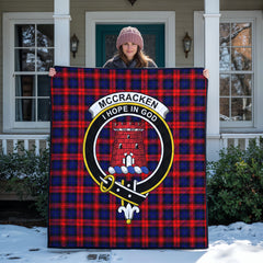 McCracken Tartan Crest Quilt