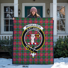 McCulloch Tartan Crest Quilt