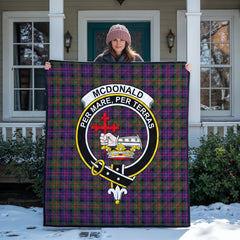McDonald Modern Tartan Crest Quilt