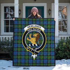Newlands Tartan Crest Quilt