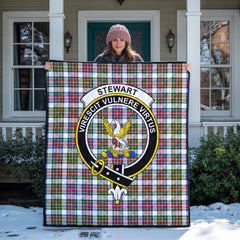 Stewart Dress Modern Tartan Crest Quilt