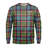 Glass Tartan Crest Sweatshirt