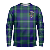 Hamilton Hunting Modern Tartan Crest Sweatshirt