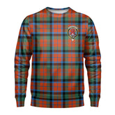 MacNaughton Ancient Tartan Crest Sweatshirt