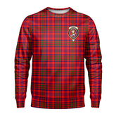 Murray of Tulloch Modern Tartan Crest Sweatshirt