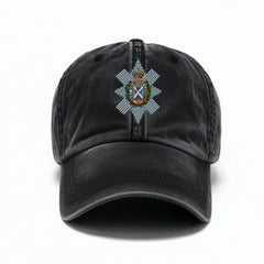 Black Watch Crest Washed Classic Cap
